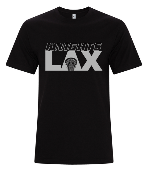 Black Knights Blended T shirt (60/40 Polyester) 8 logos to choose from