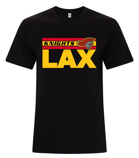 Black Knights Blended T shirt (60/40 Polyester) 8 logos to choose from