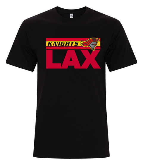 Black Knights Blended T shirt (60/40 Polyester) 8 logos to choose from