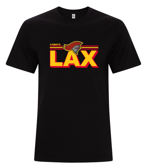 Black Knights Blended T shirt (60/40 Polyester) 8 logos to choose from