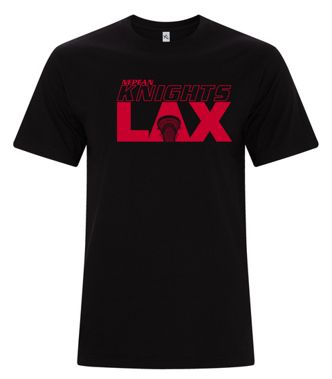 Black Knights Blended T shirt (60/40 Polyester) 8 logos to choose from