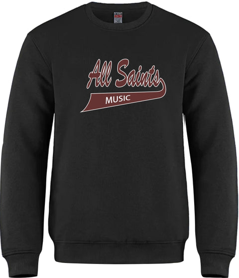 ASHM Embroidered Adult Crewneck Pullover Sweatshirt
