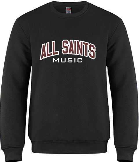 ASHM Embroidered Adult Crewneck Pullover Sweatshirt