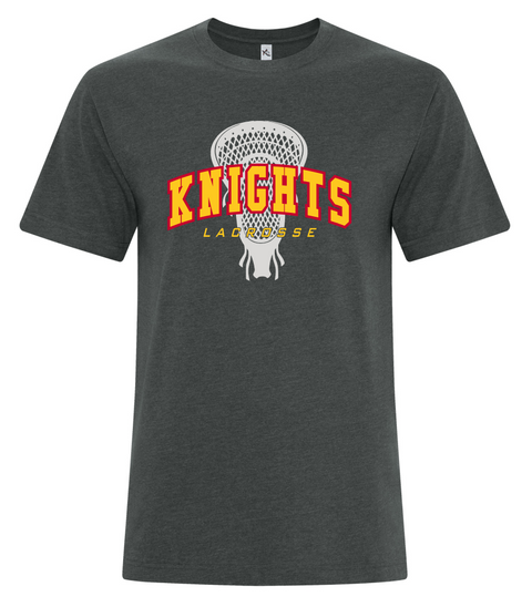 Black Knights Blended T shirt (60/40 Polyester) 8 logos to choose from