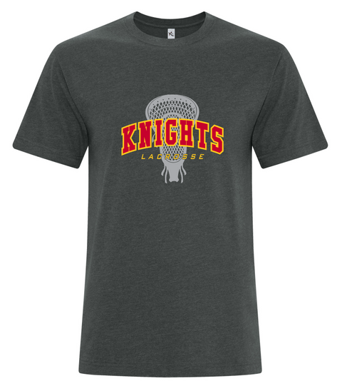 Black Knights Blended T shirt (60/40 Polyester) 8 logos to choose from