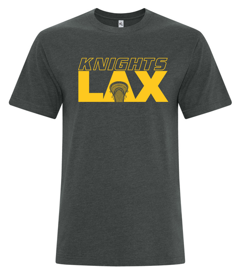 Black Knights Blended T shirt (60/40 Polyester) 8 logos to choose from
