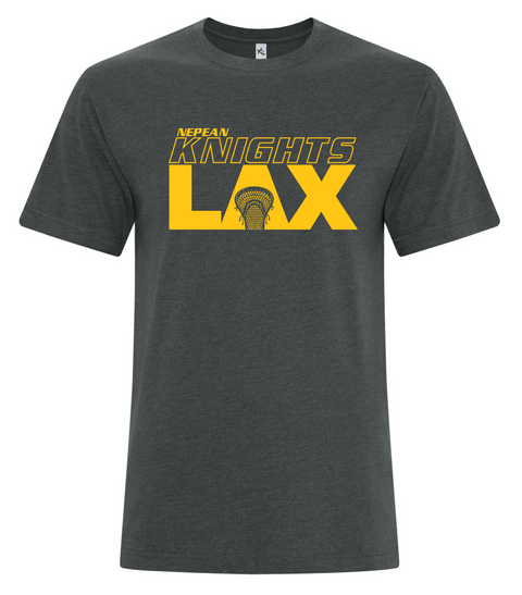 Black Knights Blended T shirt (60/40 Polyester) 8 logos to choose from