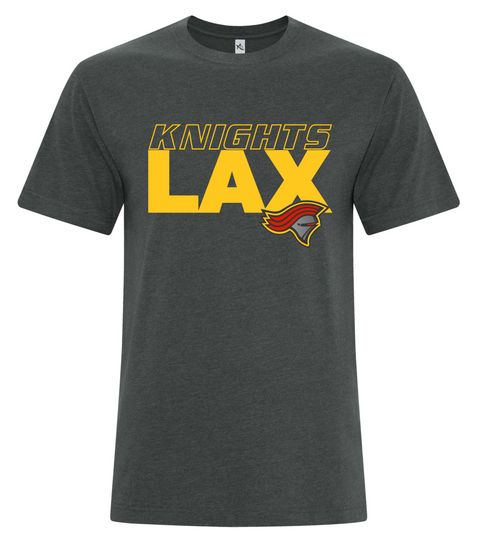 Black Knights Blended T shirt (60/40 Polyester) 8 logos to choose from