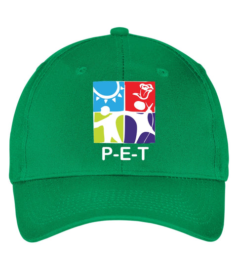 PET Cotton Twill Cap / Casquette en sergé de cotton