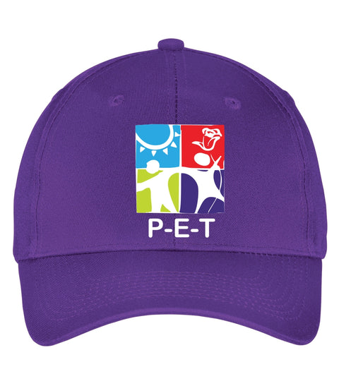 PET Cotton Twill Cap / Casquette en sergé de cotton