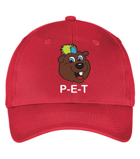 PET Cotton Twill Cap / Casquette en sergé de cotton