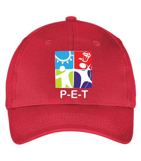 PET Cotton Twill Cap / Casquette en sergé de cotton