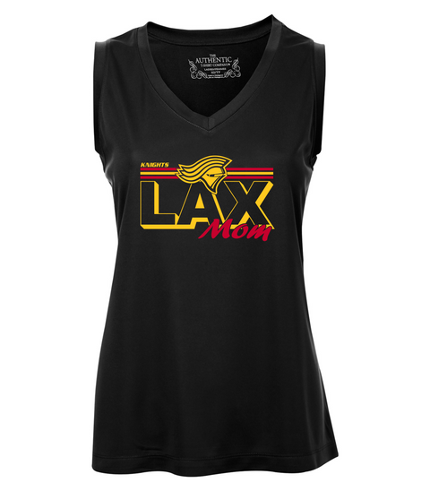 Knights "Lacrosse mom" SLEEVELESS V-NECK