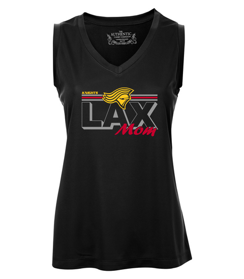 Knights "Lacrosse mom" SLEEVELESS V-NECK