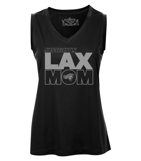 Knights "Lacrosse mom" SLEEVELESS V-NECK
