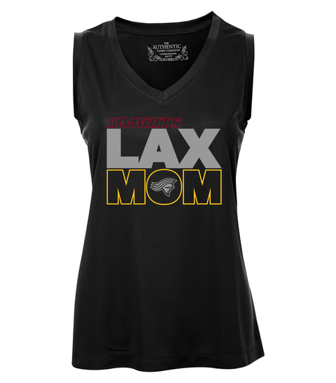 Knights "Lacrosse mom" SLEEVELESS V-NECK
