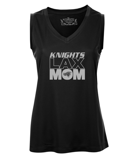 Knights "Lacrosse mom" SLEEVELESS V-NECK