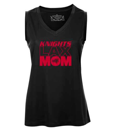 Knights "Lacrosse mom" SLEEVELESS V-NECK