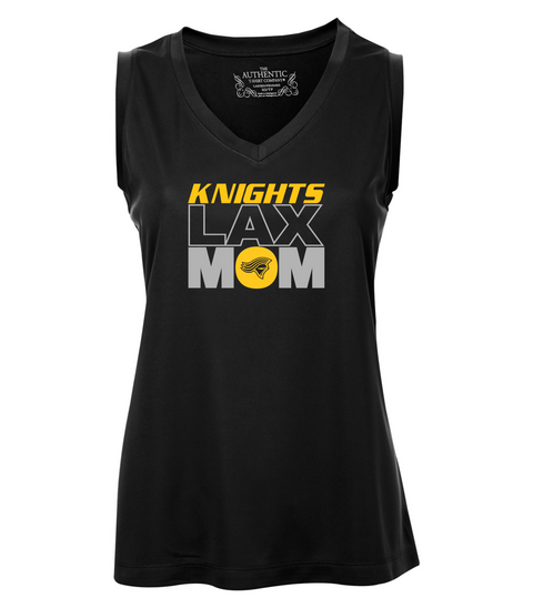 Knights "Lacrosse mom" SLEEVELESS V-NECK