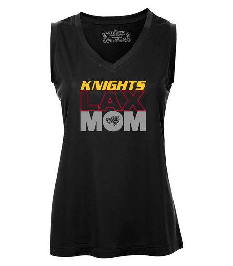 Knights "Lacrosse mom" SLEEVELESS V-NECK