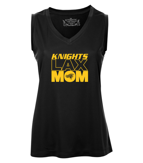Knights "Lacrosse mom" SLEEVELESS V-NECK