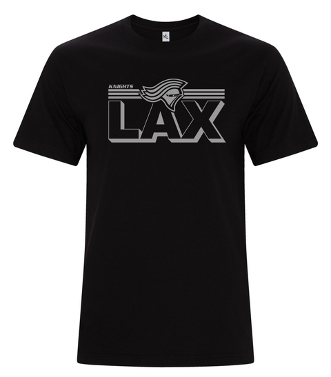 Black Knights Blended T shirt (60/40 Polyester) 8 logos to choose from