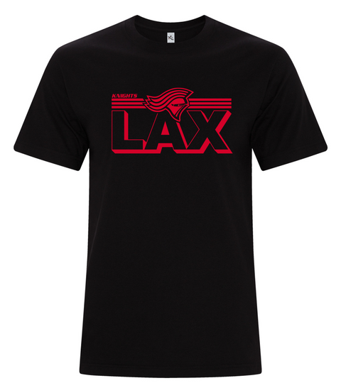 Black Knights Blended T shirt (60/40 Polyester) 8 logos to choose from