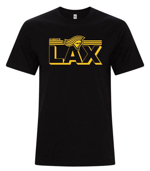 Black Knights Blended T shirt (60/40 Polyester) 8 logos to choose from