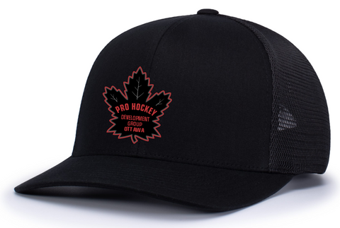 PHD 110F Hat with Flex style logo