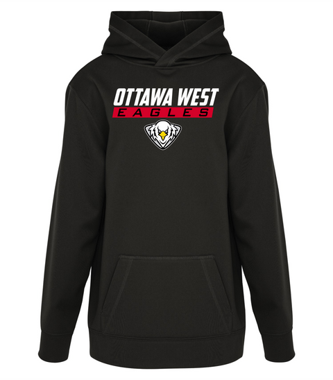 Eagles Ball Hockey Adult Performance Hoodie