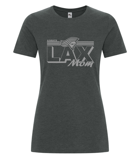 Knights "Lacrosse Mom" GREY Cotton Tshirt