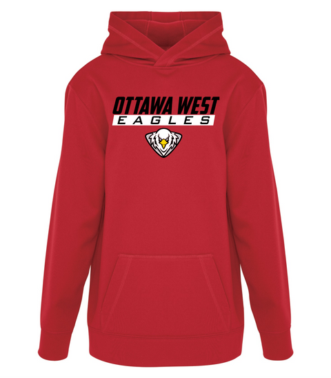 Eagles Ball Hockey Adult Performance Hoodie