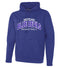 Blue Devil Performance Hoodie with Printed crest